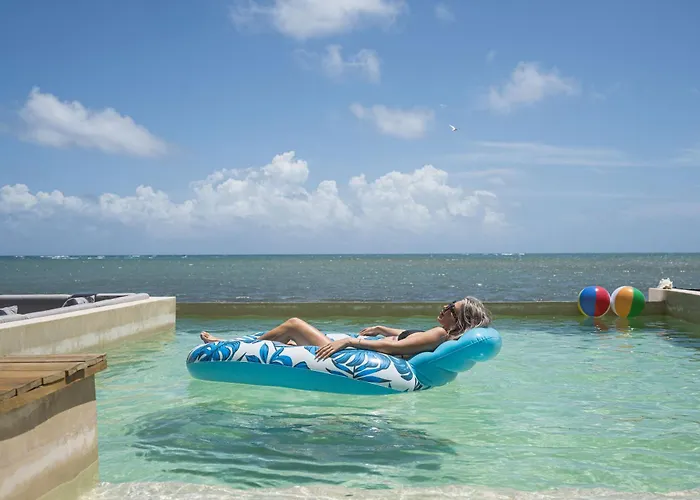Beachfront Luxury With Pool With Private Cooker & Staff Villa *