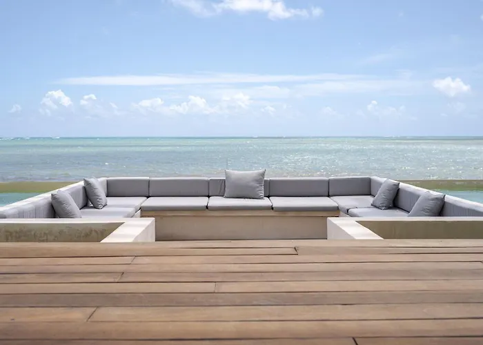 Villa Beachfront Luxury With Pool With Private Cooker & Staff Puerto Morelos