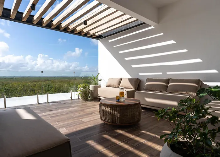 Beachfront Luxury With Pool With Private Cooker & Staff Villa Puerto Morelos